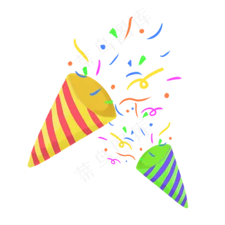 儿童节生日礼花