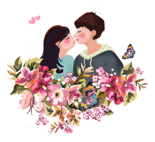 浪漫情人节情人节快乐