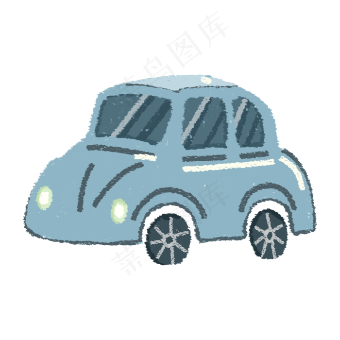 卡通儿童汽车(2000X2000(DPI:300))psd模版下载