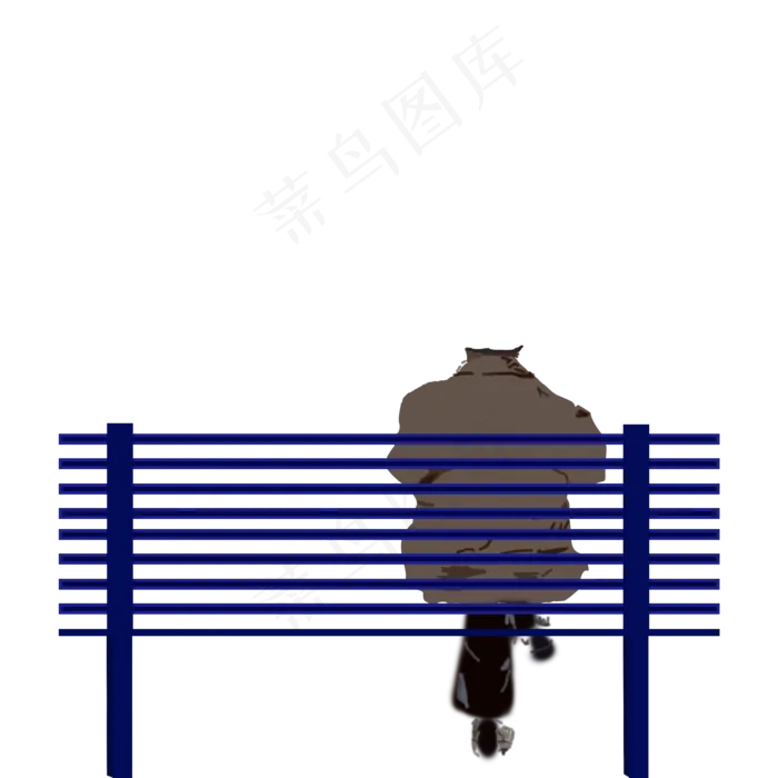 父亲节手绘矢量图(2000X2000(DPI:300))psd模版下载