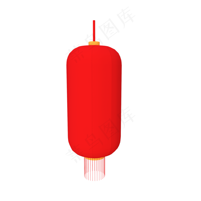 中国风卡通灯笼装饰,免抠元素(2000*2000px 300 dpi )psd模版下载