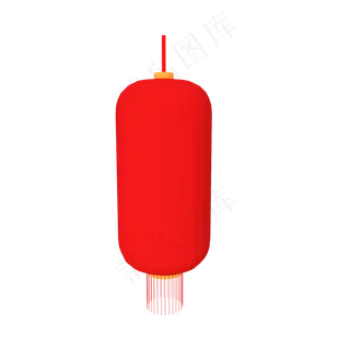 中国风卡通灯笼装饰,免抠元素