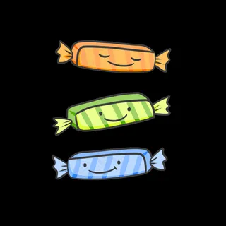 儿童节糖果可爱卡通