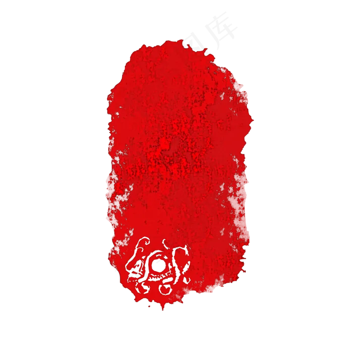 中式风格玄武章(2000X2000(DPI:300))psd模版下载