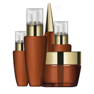 电商化妆品产品样机,免抠元素