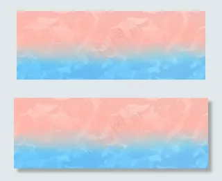 水彩质感皱纸质感banner