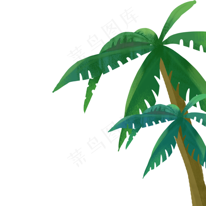 春天绿色植物下载(2000X2000(DPI:300))psd模版下载