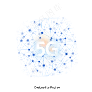 蓝点3d5g通信网络元件,免抠元素 蓝点3d5g通信网络元件,免抠元素