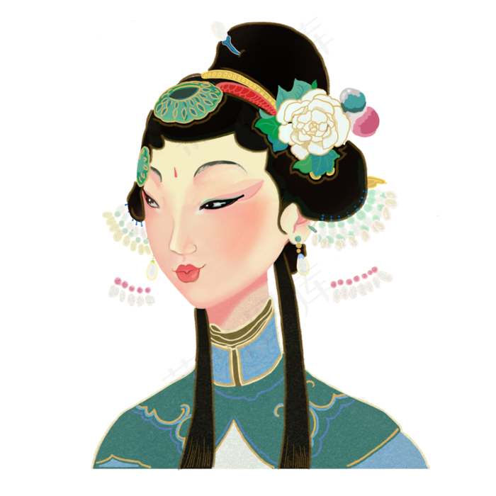 青衣京剧名角戏曲中国传统文化人(3500X3500(DPI:300))psd模版下载