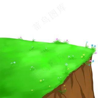 草地绿色植物花朵