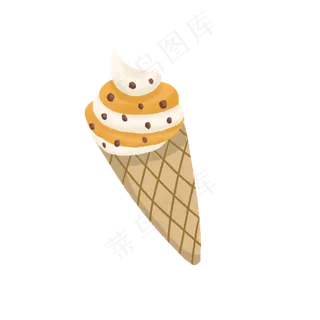两种口味的冰激淋