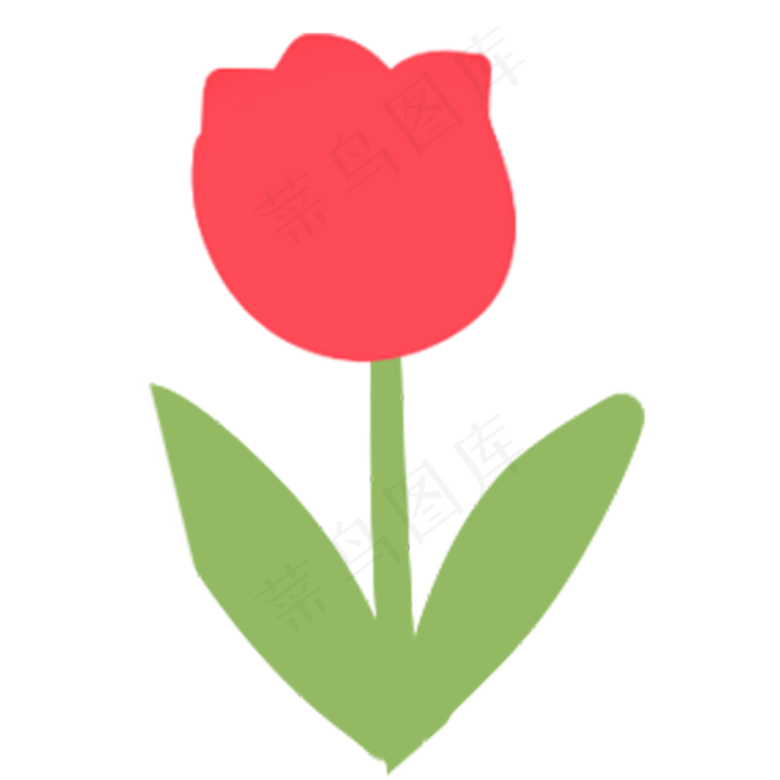 红花春季自然植物