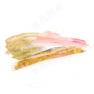 彩色金箔划痕印记,免抠元素