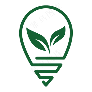 矢量绿色环保图标素材