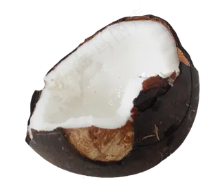 黑棕色美味椰子