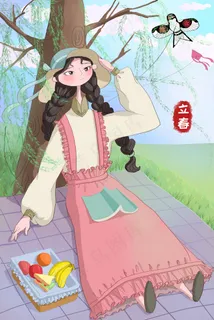 立春春游外出野炊唯美景色 立春春游外出野炊唯美景色