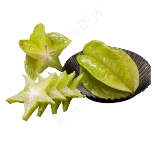 实拍果林果树杨桃水