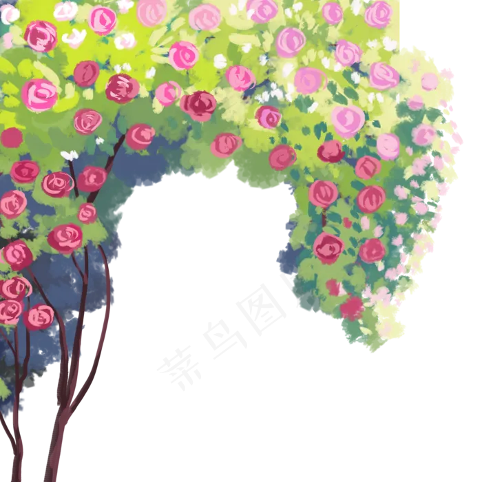 漂亮的鲜花免抠图