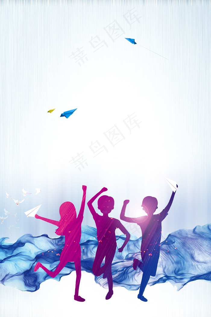 五四青年节致青春背景