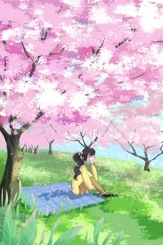 春季樱花浪漫盛开