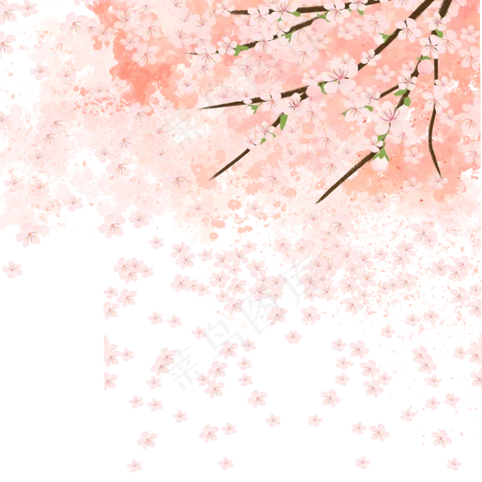卡通花朵(2000X2000(DPI:300))psd模版下载