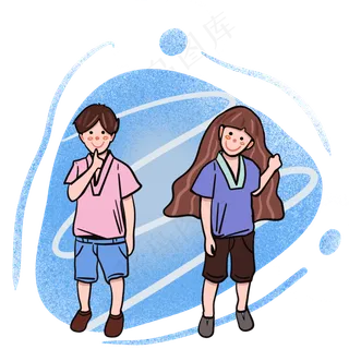 儿童节说悄悄话小朋友