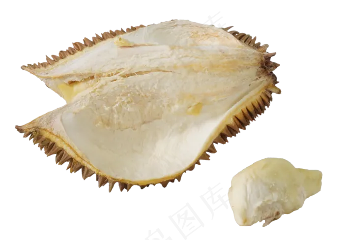 半个榴莲水果(3300*2300px 300 dpi )