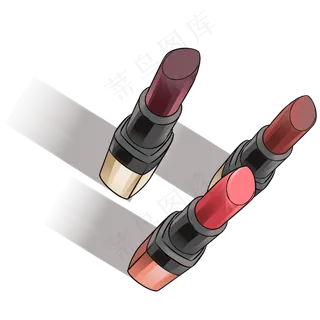 38妇女节女神的口红,免抠元素