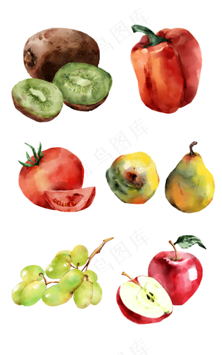 水果蔬菜组合