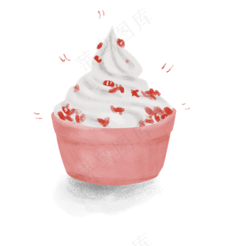 暑假夏日夏季糖果冰淇淋