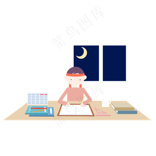 废寝忘食备战高考