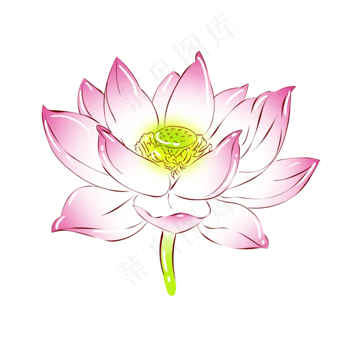 植物荷花莲花(2000X2000(DPI:300))psd模版下载