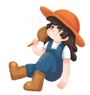 农作物阳光少女
