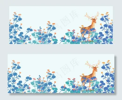 简约文艺手绘感恩节banner