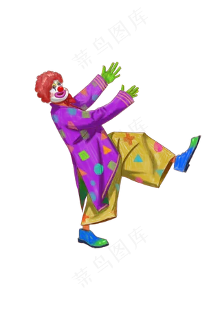 愚人节小丑免扣元素,免抠元素