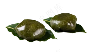 传统美食手工食物青团