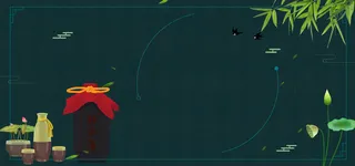 古风传统节日端午节banner图