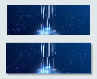 金融商务几何banner