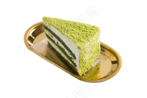 美味抹茶味慕斯蛋糕免抠PNG 美味抹茶味慕斯蛋糕免抠PNG