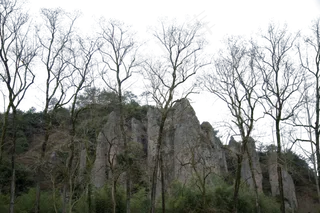 风景秀丽险峻的山峰