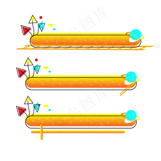 毕业季儿童节孟菲斯风格详情图微