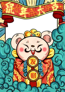 鼠年大吉国潮