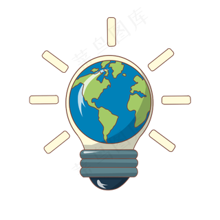地球灯泡节能