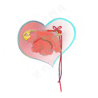 情人节爱心玫瑰浪漫装饰