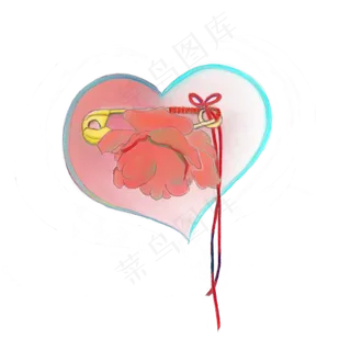 情人节爱心玫瑰浪漫装饰