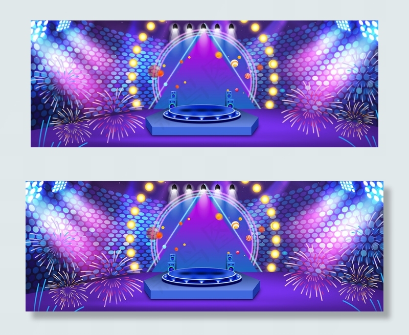 紫色618背景图片