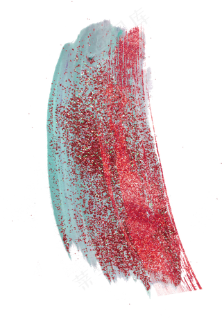 金箔划痕颜料印记,免抠元素