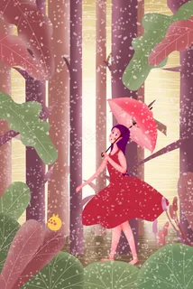 探险少女的丛林之旅