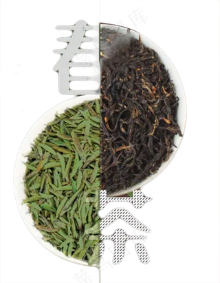 春茶棕色明前春茶茶叶