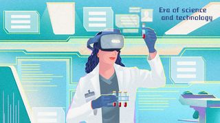 未来科技未来技术科技未来科技科幻实验室